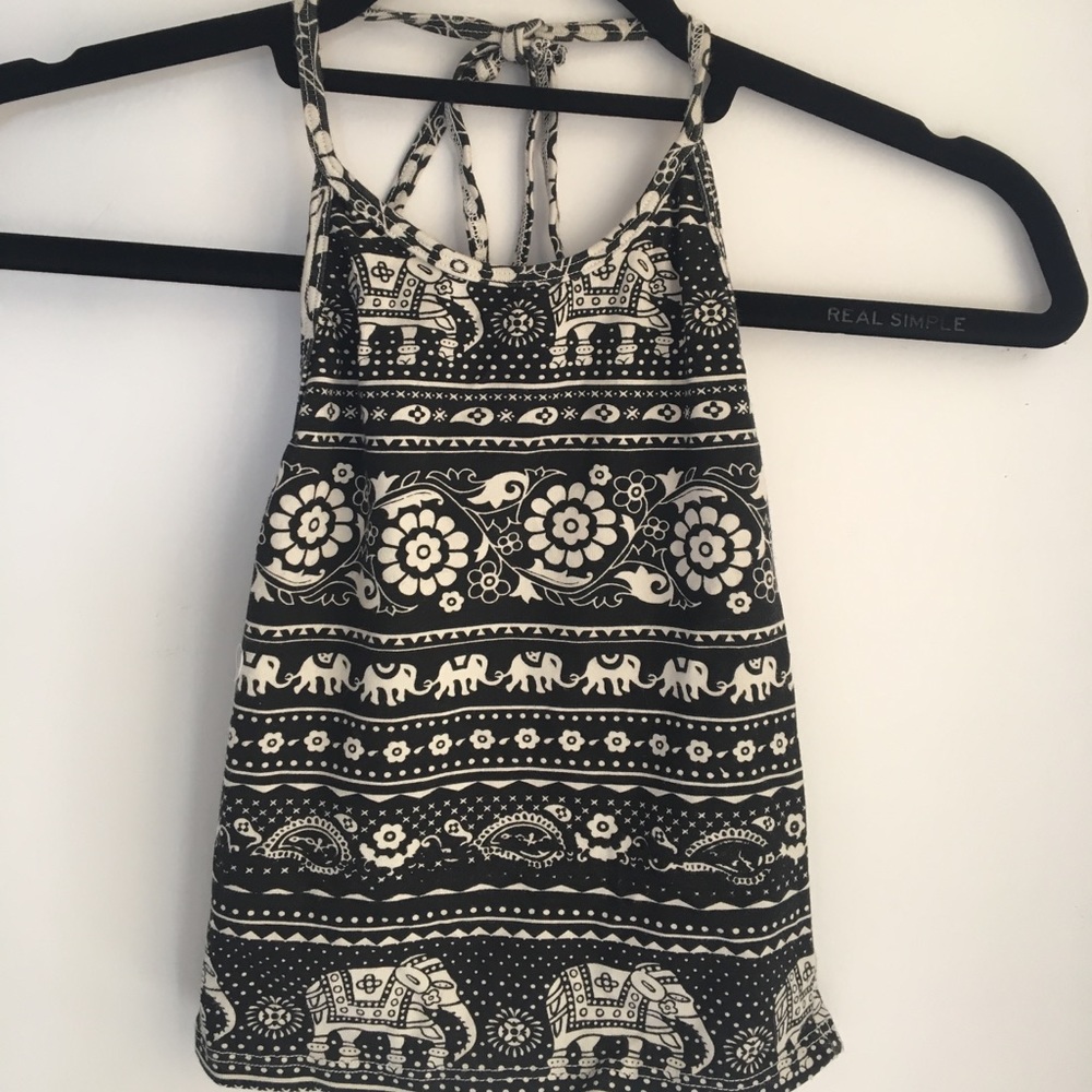 Urban outfitters halter crop top